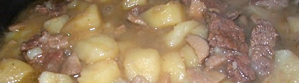 Spezzatino con patate e porcini trifolati