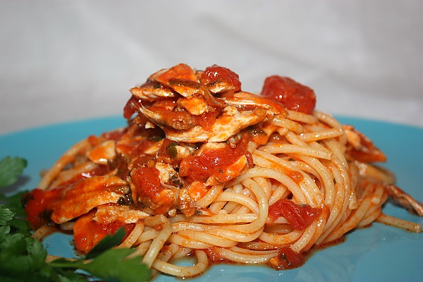 Spaghettata alle alici