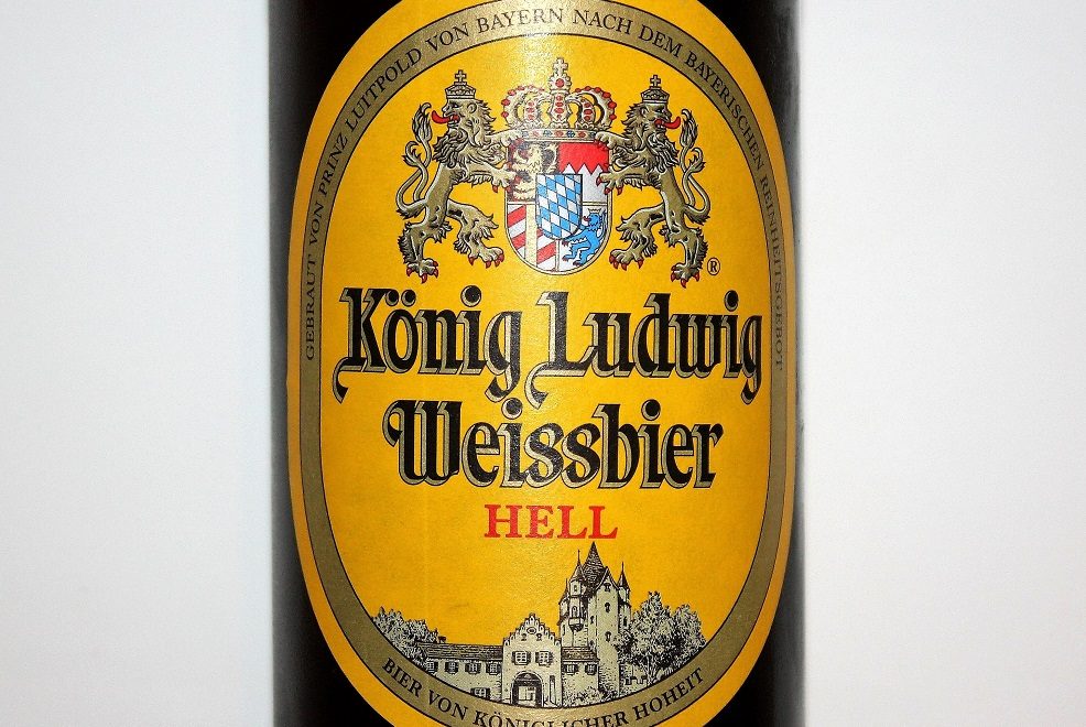 Konig Ludwig Weissbier HELL- Schlossbrauerei Kaltenberg (Germania).