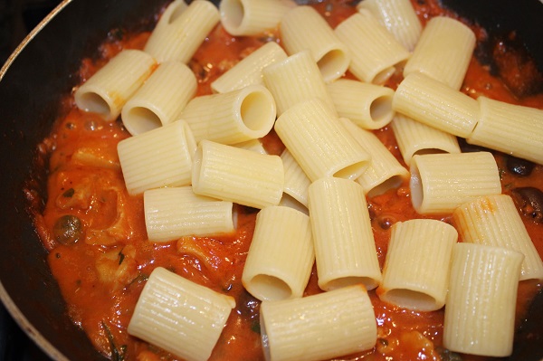 pasta in padella