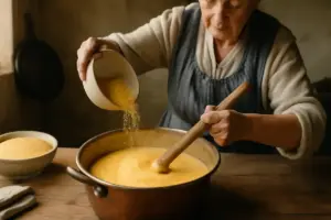 Come si cucina la polenta perfetta senza grumi? La tecnica tramandata dalle nonne del Nord Italia