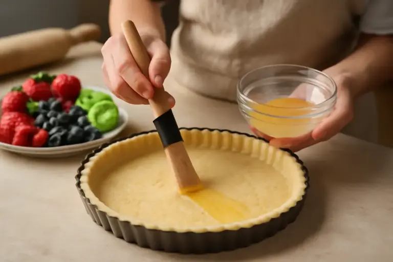 Come evitare che la crostata con frutta fresca si inzuppi? Il passaggio fondamentale pre-cottura