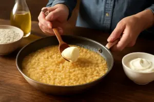 Come si manteca il risotto senza burro? Il segreto che rende i tuoi piatti ugualmente cremosi