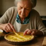 Torta della nonna classica: la crema pasticcera che non cola grazie a questo piccolo passaggio
