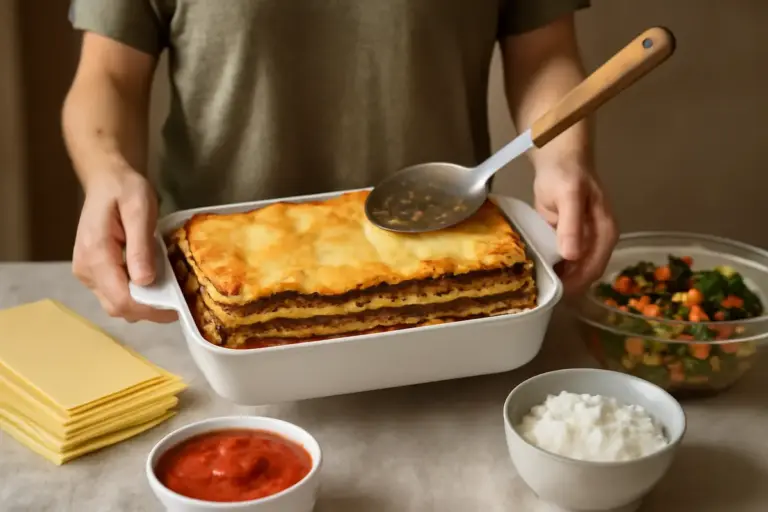 Lasagna vegetariana: come evitare che risulti acquosa e stratificare perfettamente il ripieno
