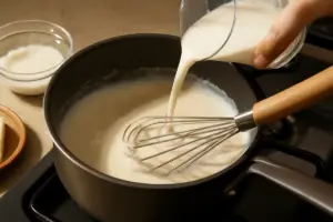 Raggiungere una besciamella liscia: quando aggiungere il latte e mescolare senza grumi