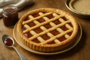 Crostata di marmellata tradizionale: con questo impasto la base resta sempre fragrante