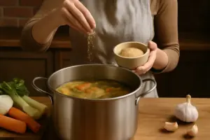 Come insaporire il brodo vegetale fatto in casa? L’aggiunta che trasforma il sapore finale