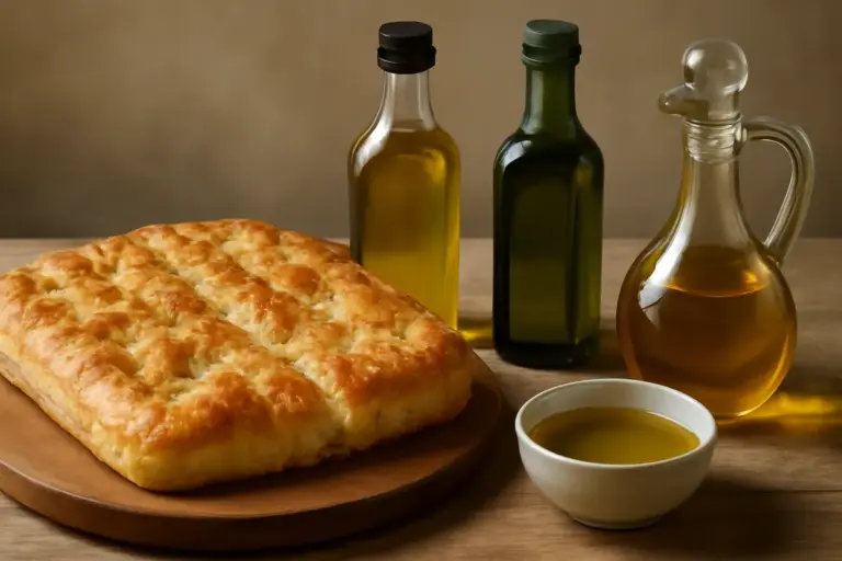 Qual è l’olio migliore per impastare le focacce? Scelte a confronto per croccantezza estrema