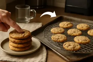 Perché i biscotti fatti in casa diventano duri dopo la cottura? Il dettaglio nel raffreddamento che fa la differenza