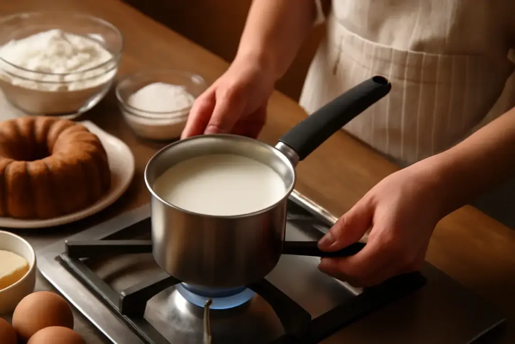 Perché il latte va scaldato in alcune ricette di dolci? Il motivo che non tutti conoscono migliora il risultato